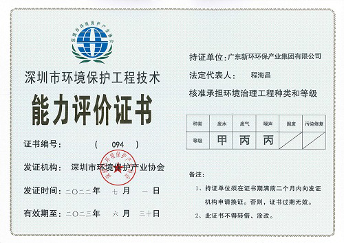 企业声誉 - 关于6165cc金沙总站 - 新环环保